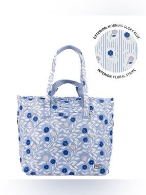 Lug Expandable Carry-All Tote Bag-Ferry SE XL Morning Glory Blue